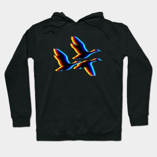 Multi-Colored Flying Geese Hoodie